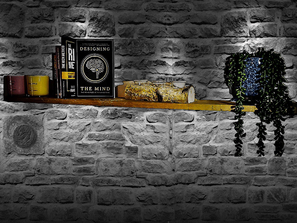 Modern American Oak Shelf – A Stunning Blend of Nature and Design