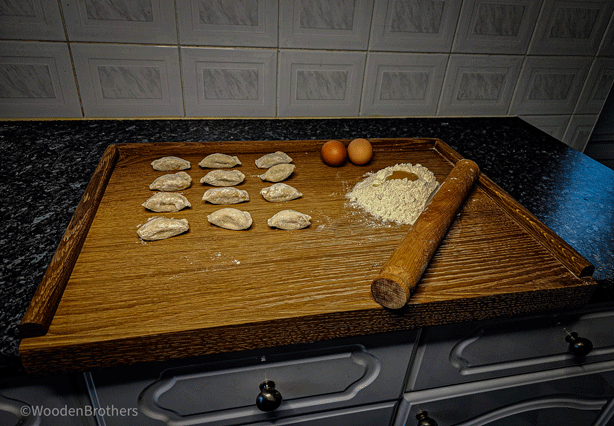 Handcrafted Pastry Board – Made with Premium American Oak